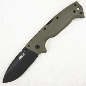 Нож Cold Steel AD-10, 28DD, S35VN Black, G10 Olive - складной туристические ножи из стали Нож Cold Steel AD-10, 28DD, S35VN Black, G10 Olive - складной туристические ножи из стали