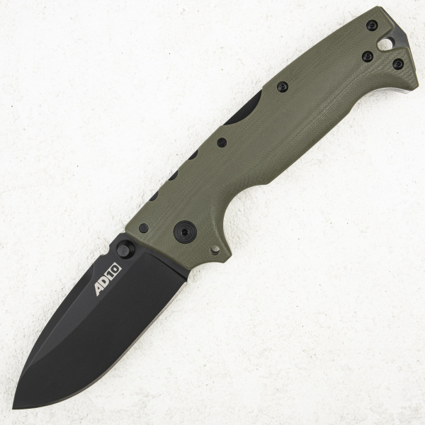 Нож Cold Steel AD-10, 28DD, S35VN Black, G10 Olive - складной туристические ножи из стали