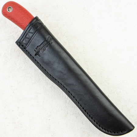 Нож Южный Крест Фил, CPR, Micarta Red, Насечка, 254