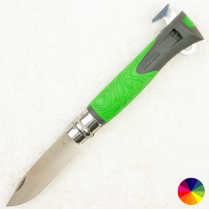 Нож Opinel №12 Explore, XC90, Plastic/Rubber Green, 1899 Нож Opinel №12 Explore, XC90, Plastic/Rubber Green, 1899