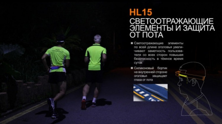 Налобный фонарь Fenix HL15 Cree XP-G2 R5 Пурпурный - купить в интернет-магазине Blademan