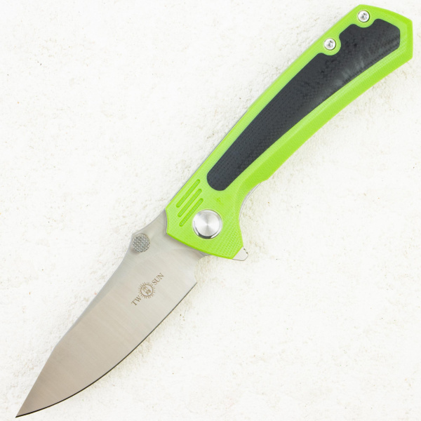 Нож складной TwoSun TS168, 12C27N, G10
