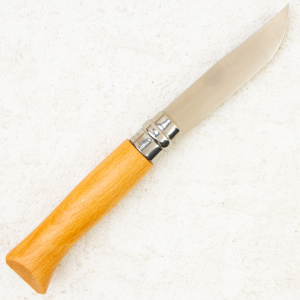 Нож Opinel №8 Trekking, XC90, Beech Wood, Кожаный чехол, 1089 Нож Opinel №8 Trekking, XC90, Beech Wood, Кожаный чехол, 1089