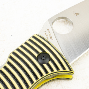 Нож Spyderco Caribbean, LC200N, G10 Black/Yellow, C217GP Нож Spyderco Caribbean, LC200N, G10 Black/Yellow, C217GP