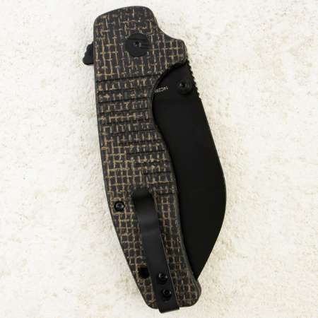 Нож QSP Chefmaster, Black 14C28N, Coarse Micarta Brown, QS163-C2 Нож QSP Chefmaster, Black 14C28N, Coarse Micarta Brown, QS163-C2