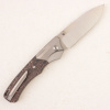 Нож Remette WD107-TB, M390, Titanium/Carbon Black/Orange Handle
