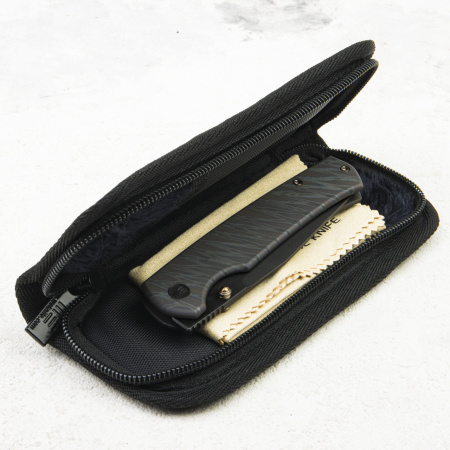 Нож WE Knife Evoke, 20CV, Titanium Tiger Stripe Black - купить в интернет-магазине Blademan