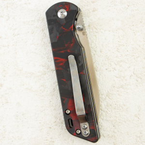 Нож QSP Parrot V2, Satin, D2, G10 Black/Red Handle , QS102-I Нож QSP Parrot V2, Satin, D2, G10 Black/Red Handle , QS102-I
