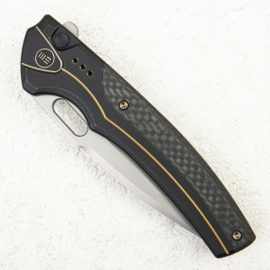 Нож WE Knife Exciton, CPM 20CV, Titanium/Twill Carbon Fiber Black. LIMITED EDITION - складной туристические ножи из стали Нож WE Knife Exciton, CPM 20CV, Titanium/Twill Carbon Fiber Black. LIMITED EDITION - складной туристические ножи из стали