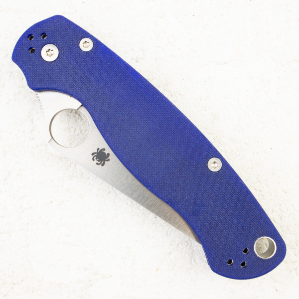 Нож Spyderco Para Military 2, CPM S110V, G10 Dark Blue, C81GPDBL2