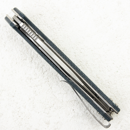 Нож QSP Mamba V2, D2, Micarta Blue Нож QSP Mamba V2, D2, Micarta Blue - купить в интернет-магазине Blademan
