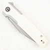 CIVIVI Cachet Flipper, 14C28N, White G10 / Steel, C20041B-2
