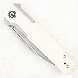 CIVIVI Cachet Flipper, 14C28N, White G10 / Steel, C20041B-2 CIVIVI Cachet Flipper, 14C28N, White G10 / Steel, C20041B-2
