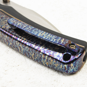 Нож WE Knife Ziffius, CPM 20CV, Titanium/Flamed Titanium. LIMITED EDITION - складной туристические ножи из стали Нож WE Knife Ziffius, CPM 20CV, Titanium/Flamed Titanium. LIMITED EDITION - складной туристические ножи из стали