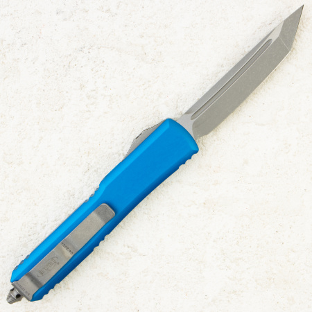 Нож Microtech Ultratech, Apocalyptic, M390, Aluminium Blue, 123-10 APBL Нож Microtech Ultratech, Apocalyptic, M390, Aluminium Blue, 123-10 APBL