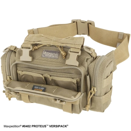 Тактическая сумка MAXPEDITION Proteus Versipack 4,5L, Khaki, 0402K