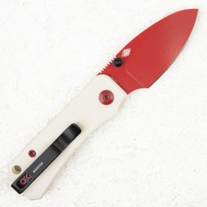 Нож CIVIVI Baby Banter, Nitro-V Red, G10 Ivory, C19068S-7 - складной туристические ножи из стали Нож CIVIVI Baby Banter, Nitro-V Red, G10 Ivory, C19068S-7 - складной туристические ножи из стали