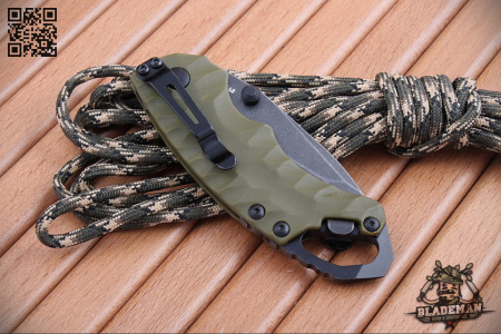 Нож Kershaw Shuffle II Olive - купить в интернет-магазине Blademan