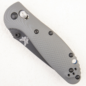 Нож Benchmade Mini-Griptilian 556BK-1, CPM-20CV, Blue Class - складной туристические ножи из стали Нож Benchmade Mini-Griptilian 556BK-1, CPM-20CV, Blue Class - складной туристические ножи из стали