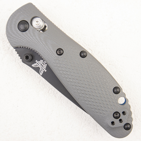 Нож Benchmade Mini-Griptilian 556BK-1, CPM-20CV, Blue Class