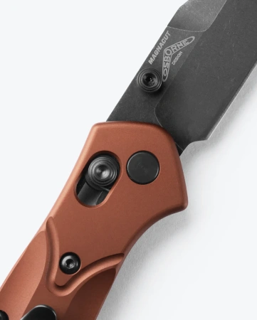Нож Benchmade Osborne, MagnaCut, Burnt Copper Aluminum Handle, 940BK-03