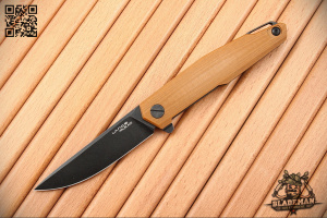 Mr.Blade Lance, D2 Black Stonewash, G10 Brown - складной туристические ножи из стали