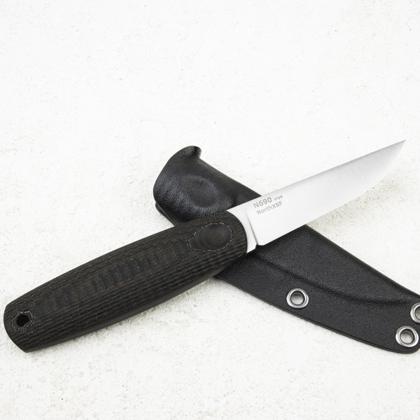 Нож OWL North XS F, N690 Cryo, Micarta Окунь, Kydex - купить в интернет-магазине Blademan