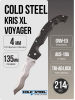Нож Cold Steel Kris XL Voyager, AUS-10A, Griv-Ex Black, CS29AXW