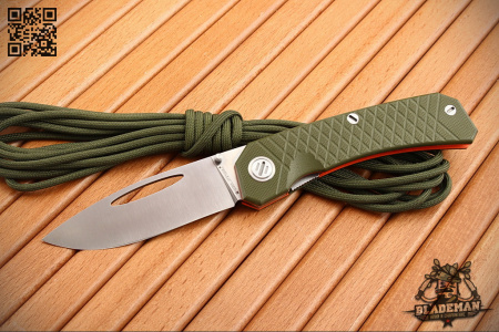 Нож Realsteel Akuma, K110, G10 OD Green - купить в интернет-магазине Blademan