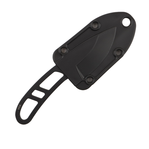Скелетный нож ESEE Candiru, 1095 Carbon, Black