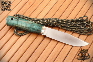 Южный Крест - Бер, Карельская береза Малахит, M390 - купить в интернет-магазине Blademan