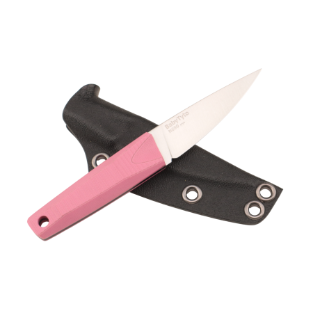 Нож OWL Baby Tyto, N690 Cryo, G10 Pink Handle, Kydex