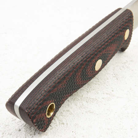 Нож Южный Крест Кедр, N690, Микарта Красно-Черная, Конвекс - купить в интернет-магазине Blademan