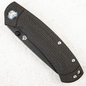 Нож QSP CopperHead, 14C28N Blackstonewash, Micarta Dark Brown, QS109-C2 - складной туристические ножи из стали Нож QSP CopperHead, 14C28N Blackstonewash, Micarta Dark Brown, QS109-C2 - складной туристические ножи из стали