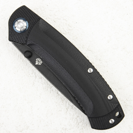 Нож QSP CopperHead, 14C28N blackstonewash, G10 Black/Blue - купить в интернет-магазине Blademan