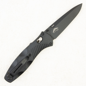 Нож Benchmade Barrage, 580BK, 154CM, Black Valox Handle - складной туристические ножи из стали Нож Benchmade Barrage, 580BK, 154CM, Black Valox Handle - складной туристические ножи из стали
