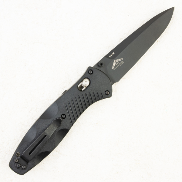 Нож Benchmade Barrage, 580BK, 154CM, Black Valox Handle