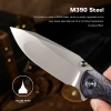 Нож Remette Cool Whale, M390, Titanium Fire-Textured Handle, RTCL-T3
