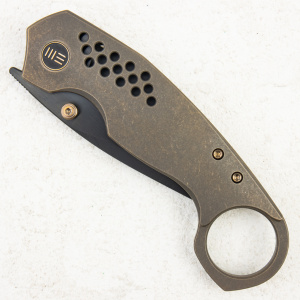 Нож WE Knife Envisage, CPM 20CV, Titanium Bronze - складной туристические ножи из стали Нож WE Knife Envisage, CPM 20CV, Titanium Bronze - складной туристические ножи из стали