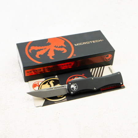 Нож Microtech Hera, Stonewash, M390, Aluminum Black, 703-10 AP Нож Microtech Hera, Stonewash, M390, Aluminum Black, 703-10 AP