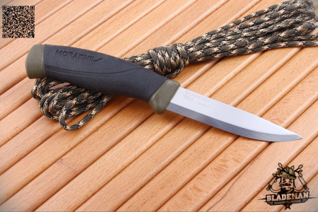 Нож MORA Companion MG, нерж. сталь, хаки - купить в интернет-магазине Blademan