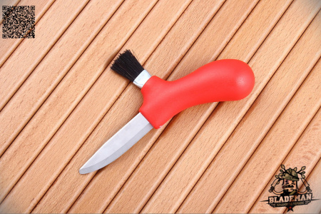 Нож Morakniv Karl-Johan для грибов, Красный - купить в интернет-магазине Blademan