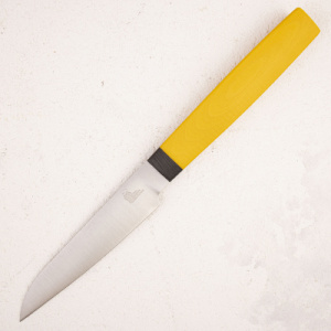 Нож овощной OWL P100 F, Cromax, G10 Yellow