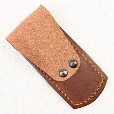 Чехол Кожаный N.C. Custom для Складного Ножа, Коричневый, NCC075