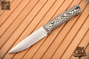 OWL Otus F, Sleipner, G10 тигр белый, Кожа - купить в интернет-магазине Blademan