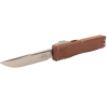 Нож Microtech Ultratech GEN IV, Stonewash, M390, Aluminum Brown Handle, 11214-10 BN
