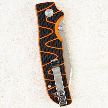 Нож QSP Kali, Stonewashed 14C28N, G10 Black/Orange, QS159-D1 Нож QSP Kali, Stonewashed 14C28N, G10 Black/Orange, QS159-D1