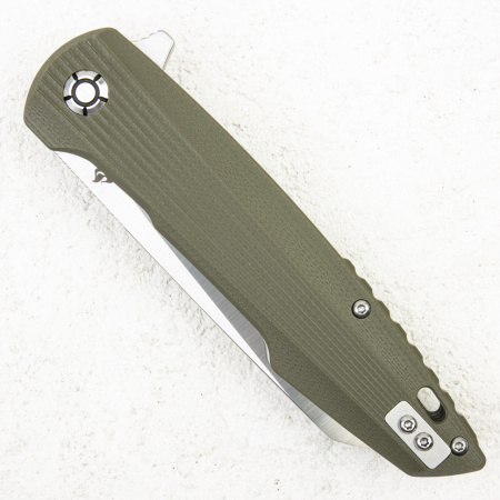 Нож QSP Phoenix, D2 SW/Satin, G10 Green - купить в интернет-магазине Blademan