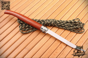 Нож филейный Opinel №15, Нержавеющая сталь, Бубинга - складной туристические ножи из стали