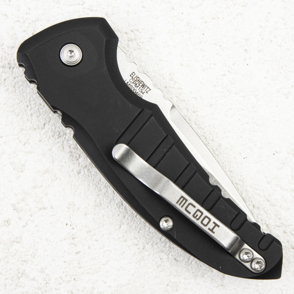 Нож Hogue A01 MicroSwitch Auto, CPM 154 SW, Aluminum Black